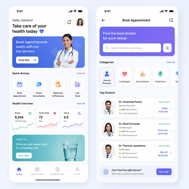 Healthcare Mobile App